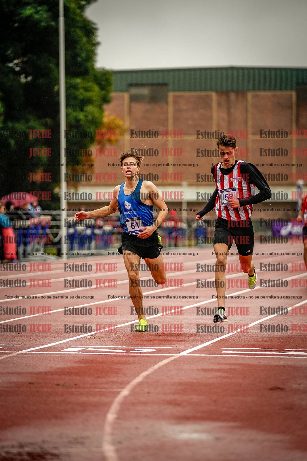 Fotos de los 1500 m llanos de varones