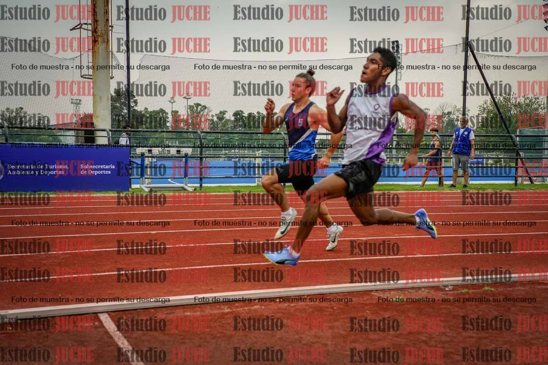 Fotos de los 200 m de varones