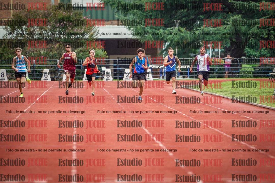 Fotos de los 200 m de varones