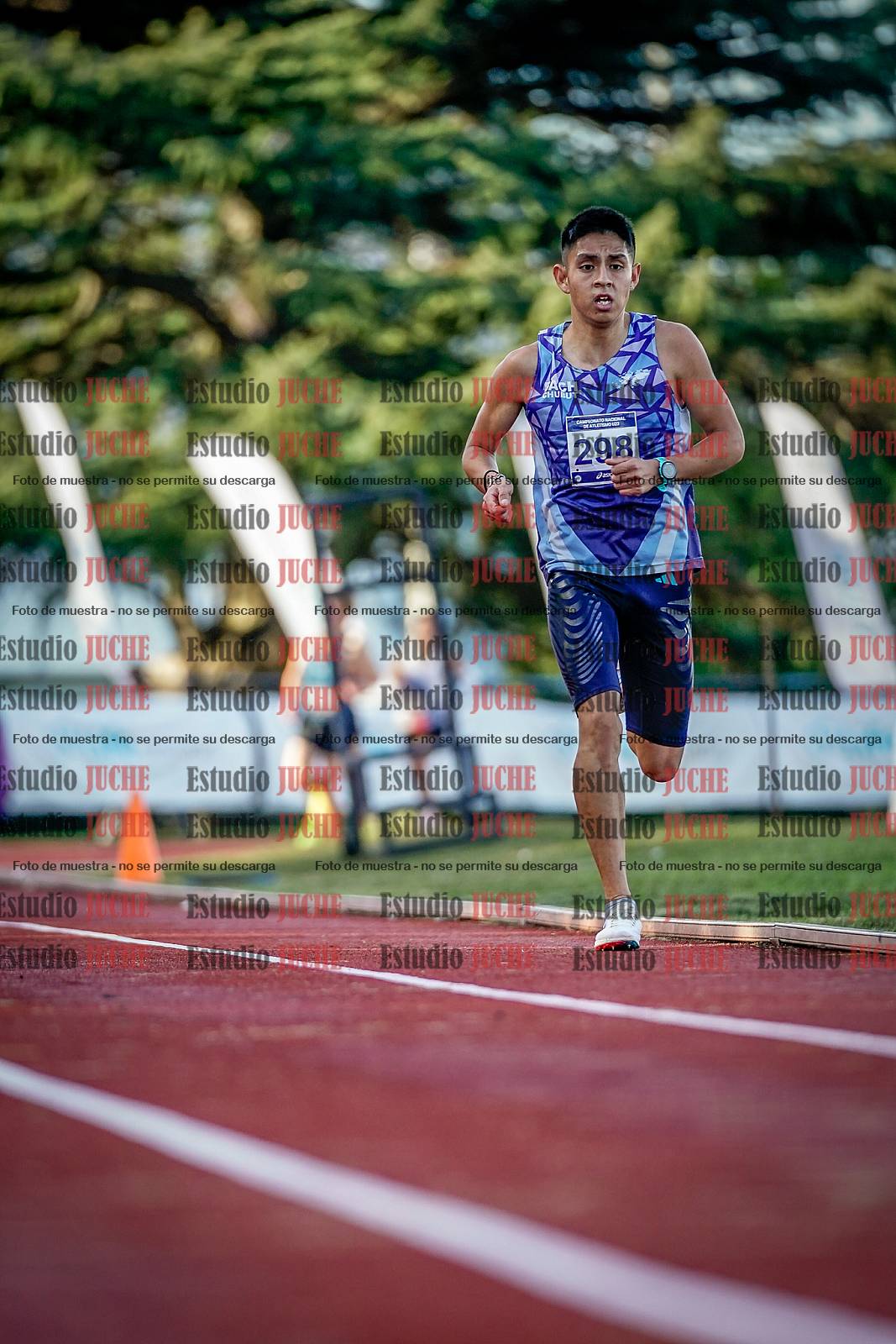 Fotos de los 5000 m de varones