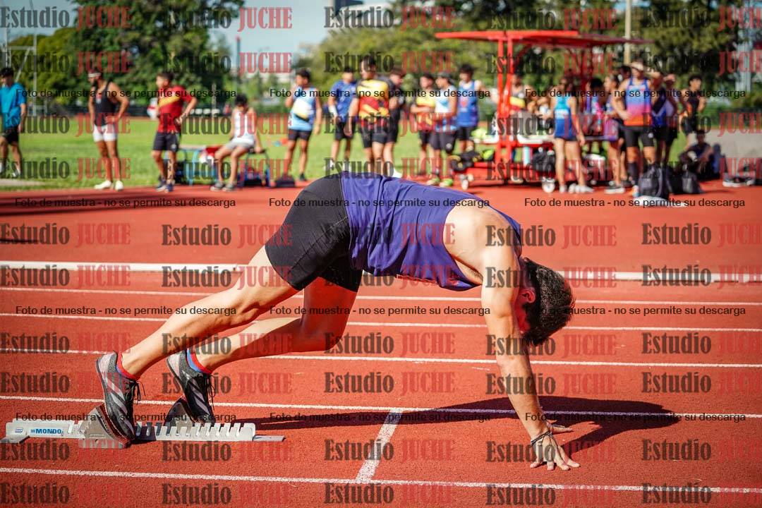Fotos de los 400 m de varones