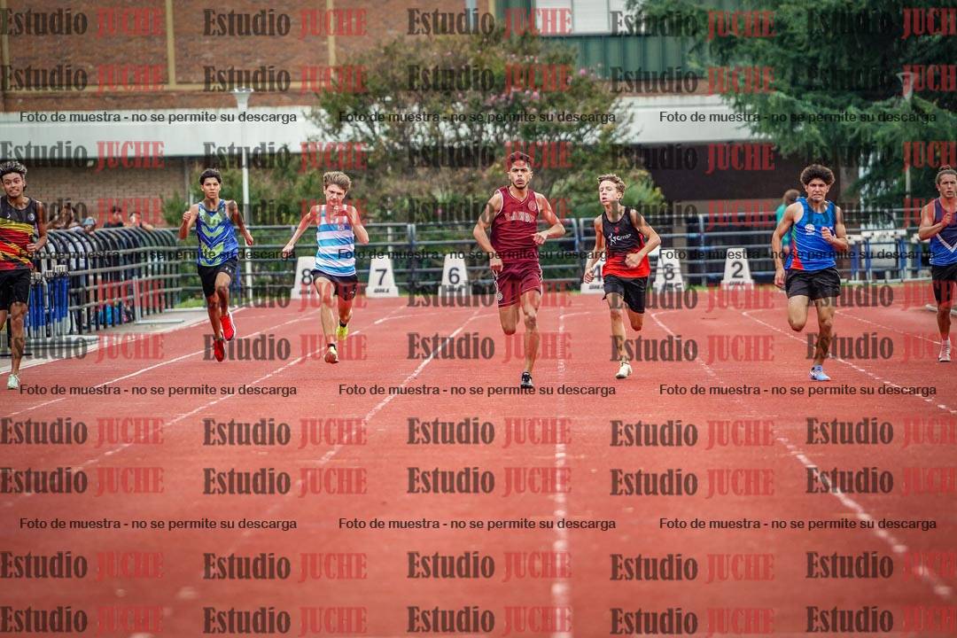 Fotos de los 200 m de varones