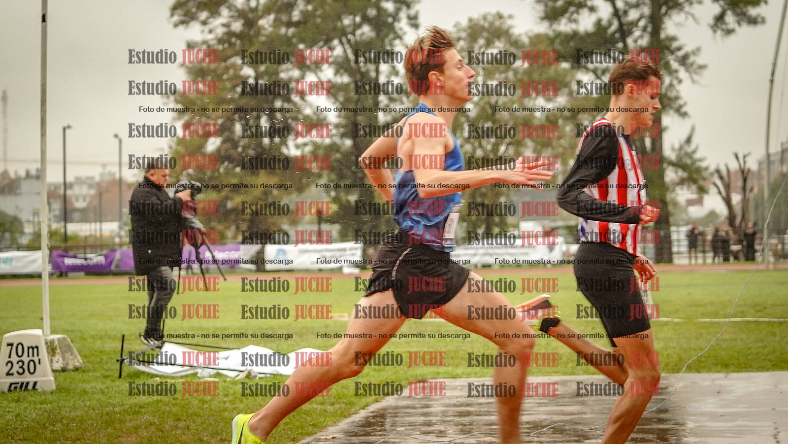 Fotos de los 1500 m llanos de varones