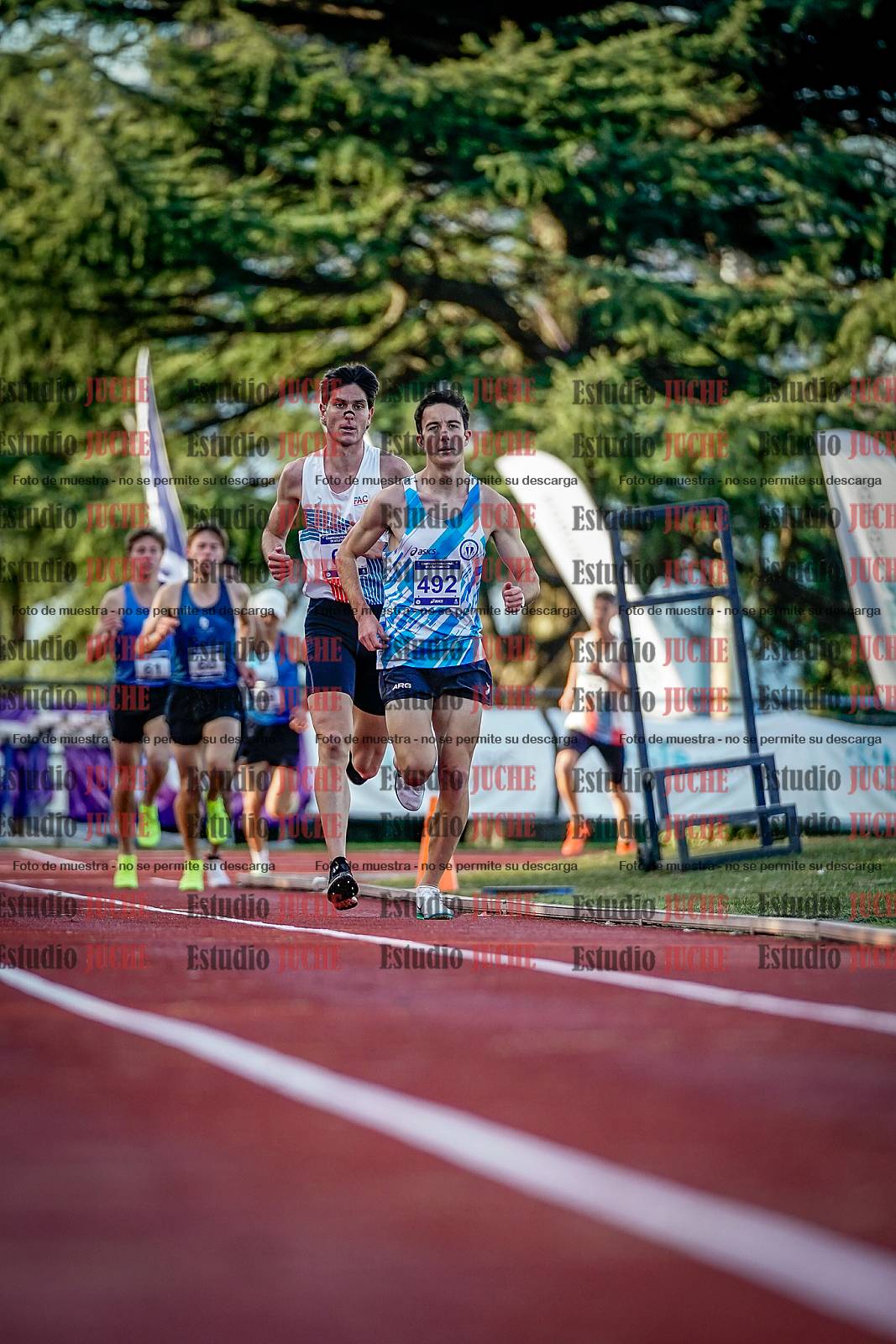 Fotos de los 5000 m de varones