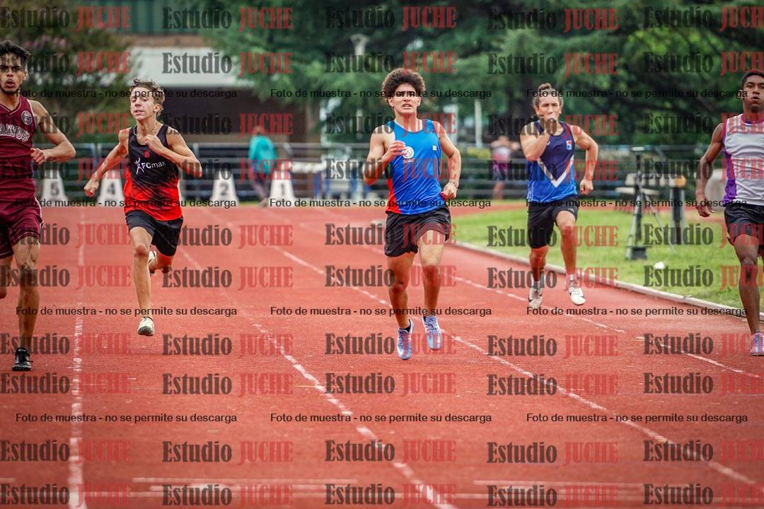 Fotos de los 200 m de varones