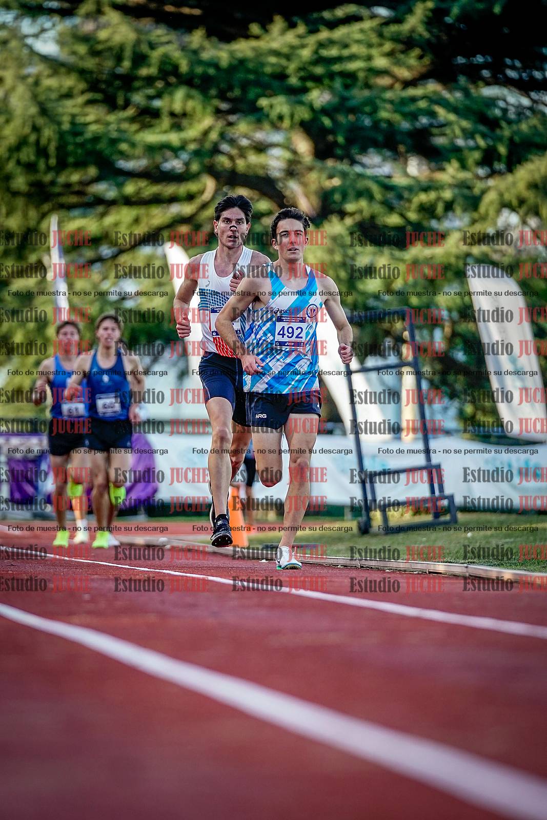 Fotos de los 5000 m de varones