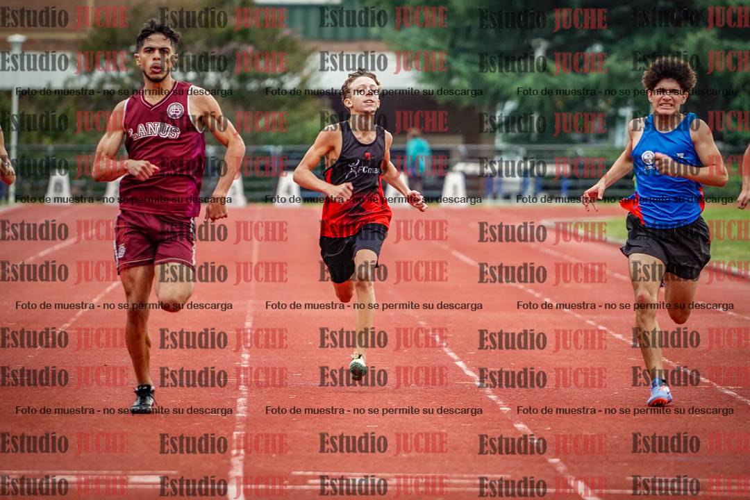 Fotos de los 200 m de varones