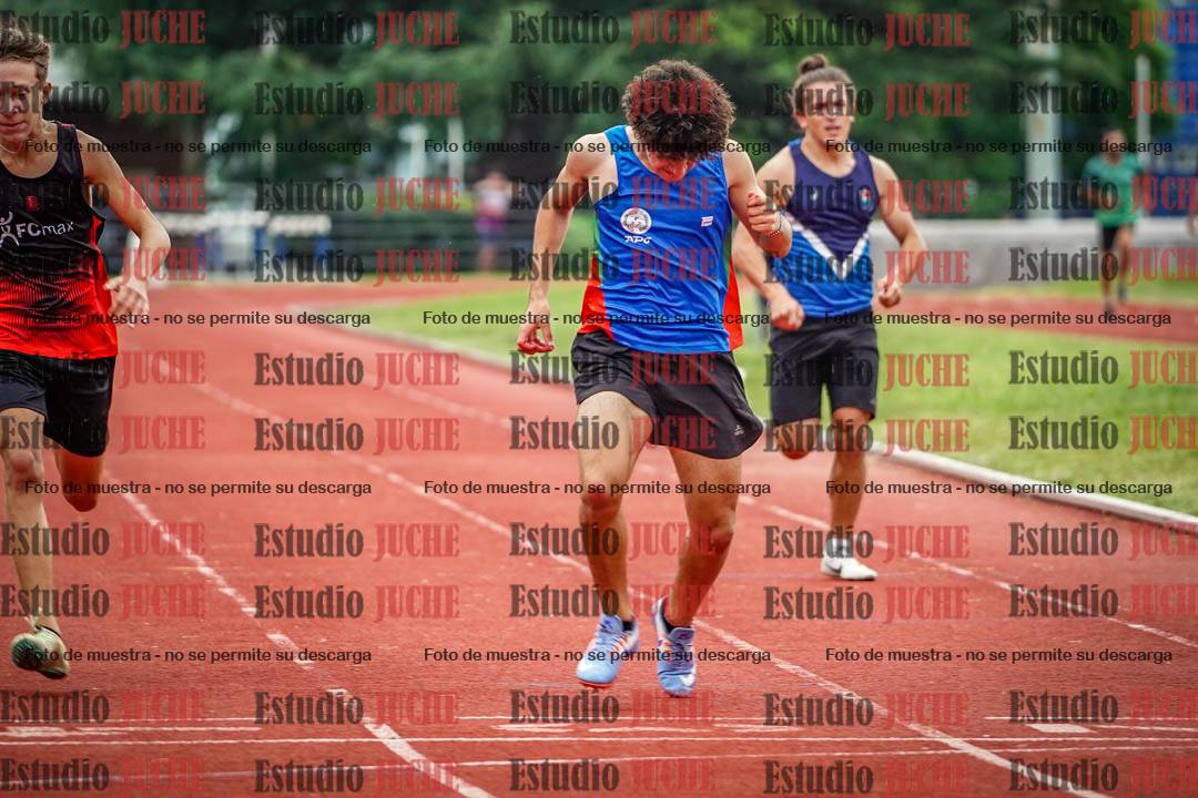 Fotos de los 200 m de varones