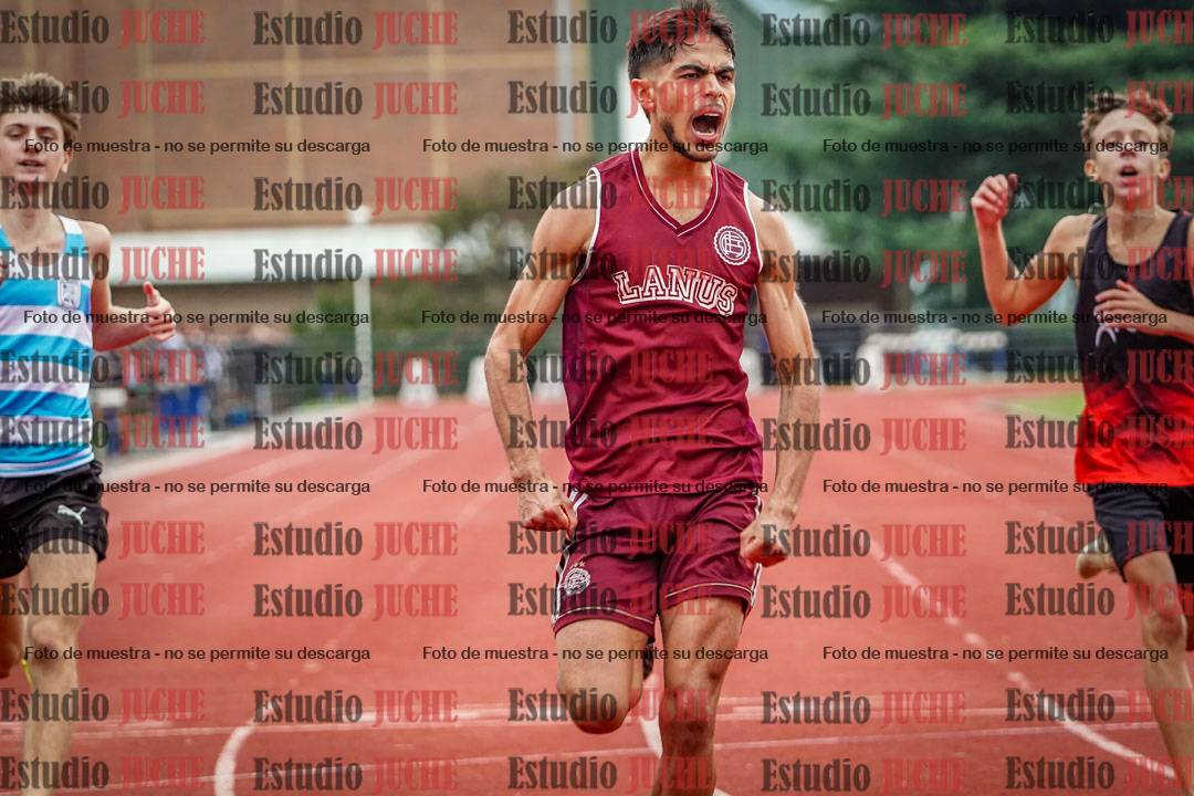 Fotos de los 200 m de varones
