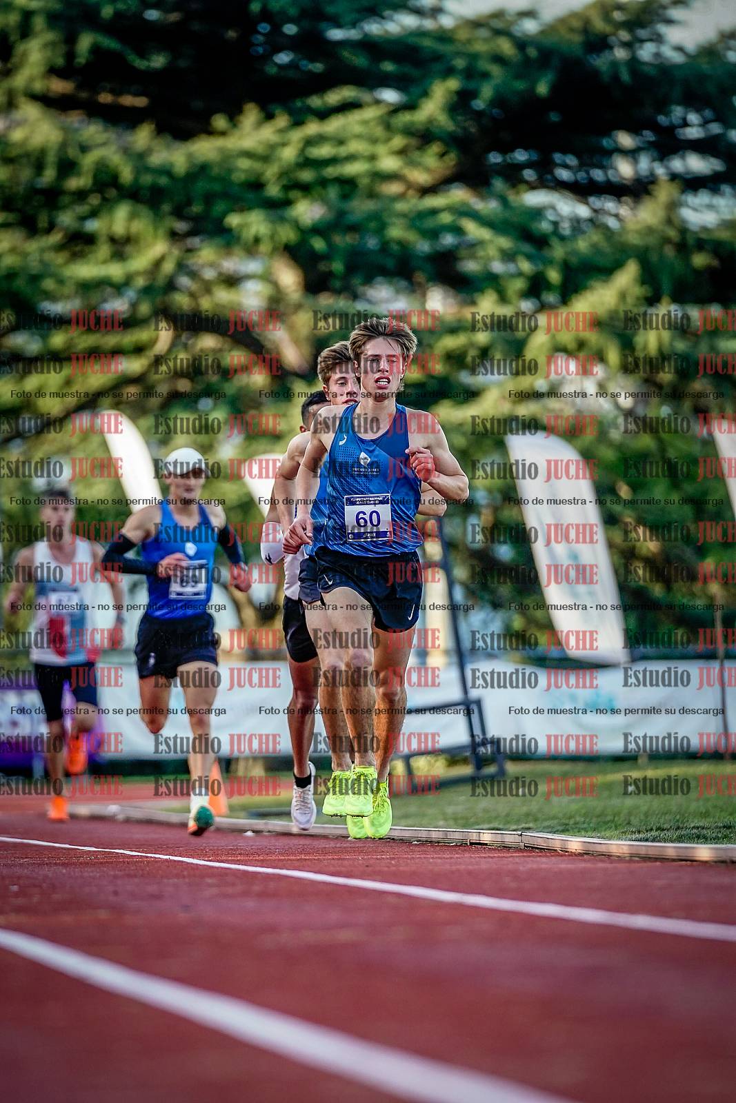 Fotos de los 5000 m de varones