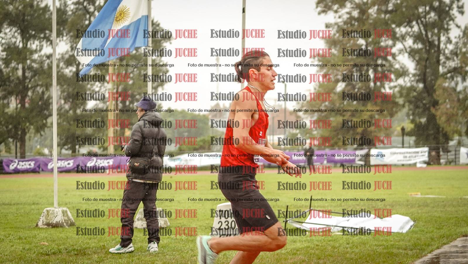 Fotos de los 1500 m llanos de varones