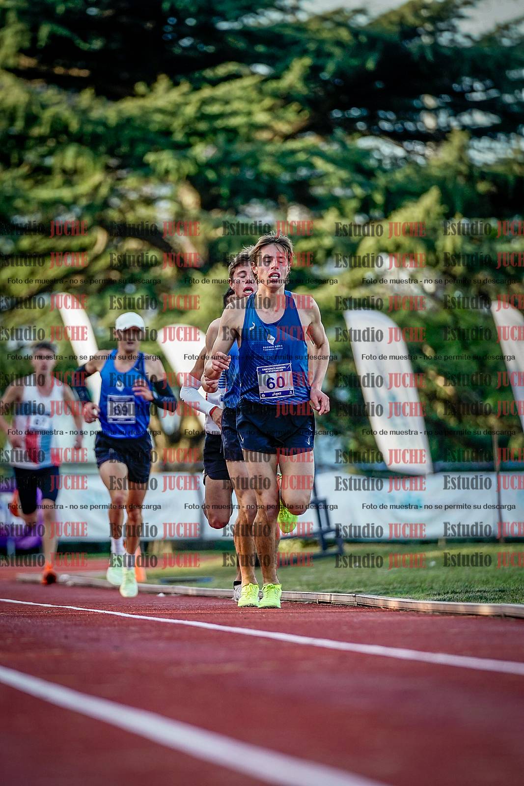 Fotos de los 5000 m de varones