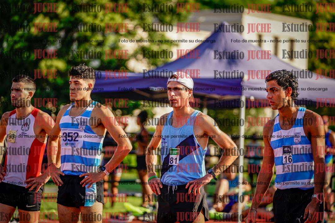 Fotos de los 1500 m llanos de varones