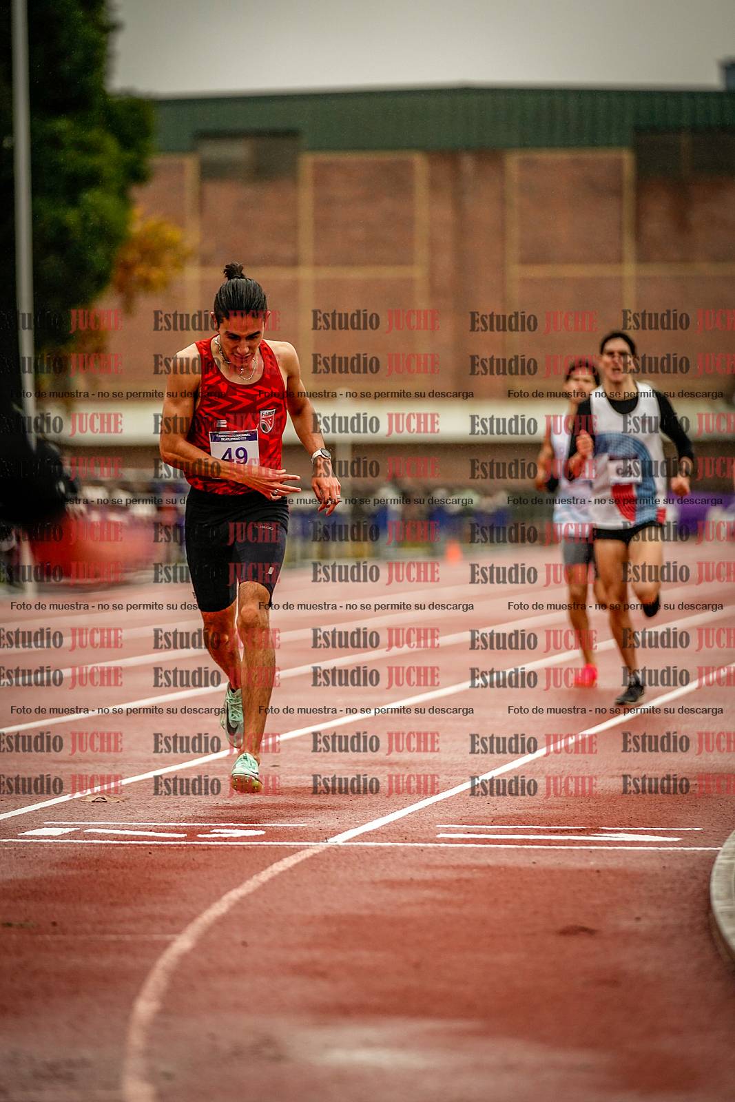 Fotos de los 1500 m llanos de varones