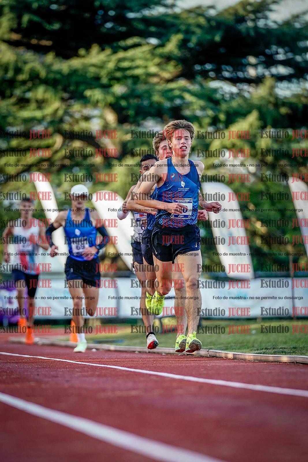 Fotos de los 5000 m de varones