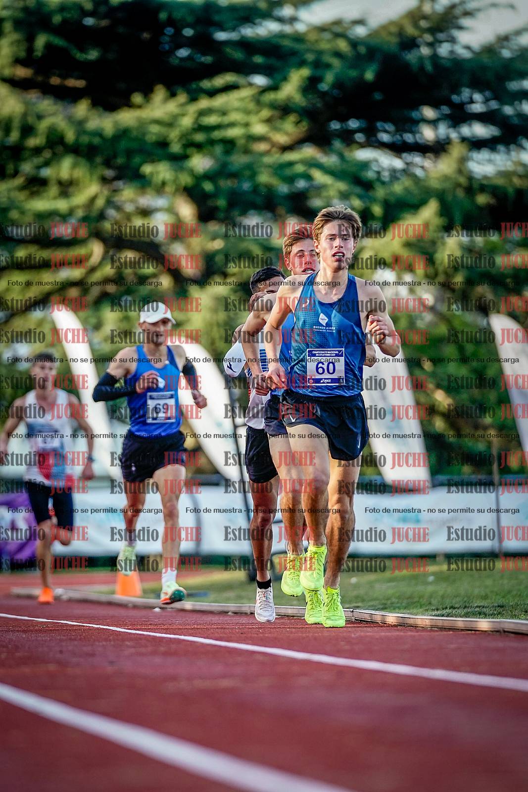 Fotos de los 5000 m de varones