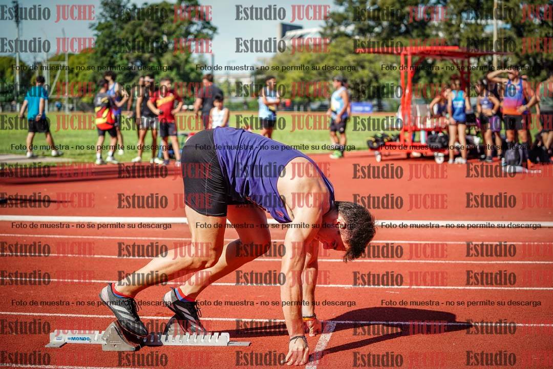Fotos de los 400 m de varones