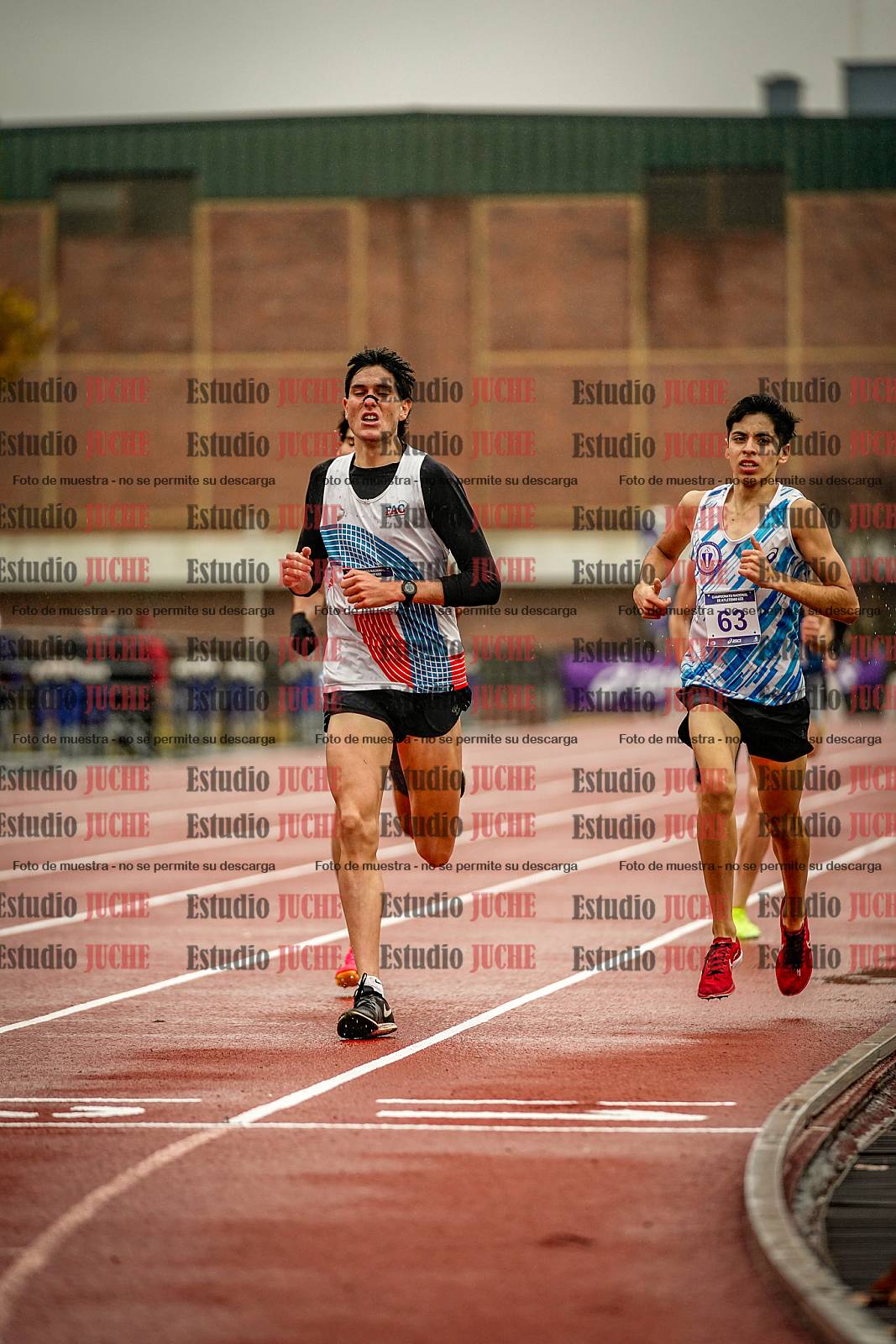 Fotos de los 1500 m llanos de varones