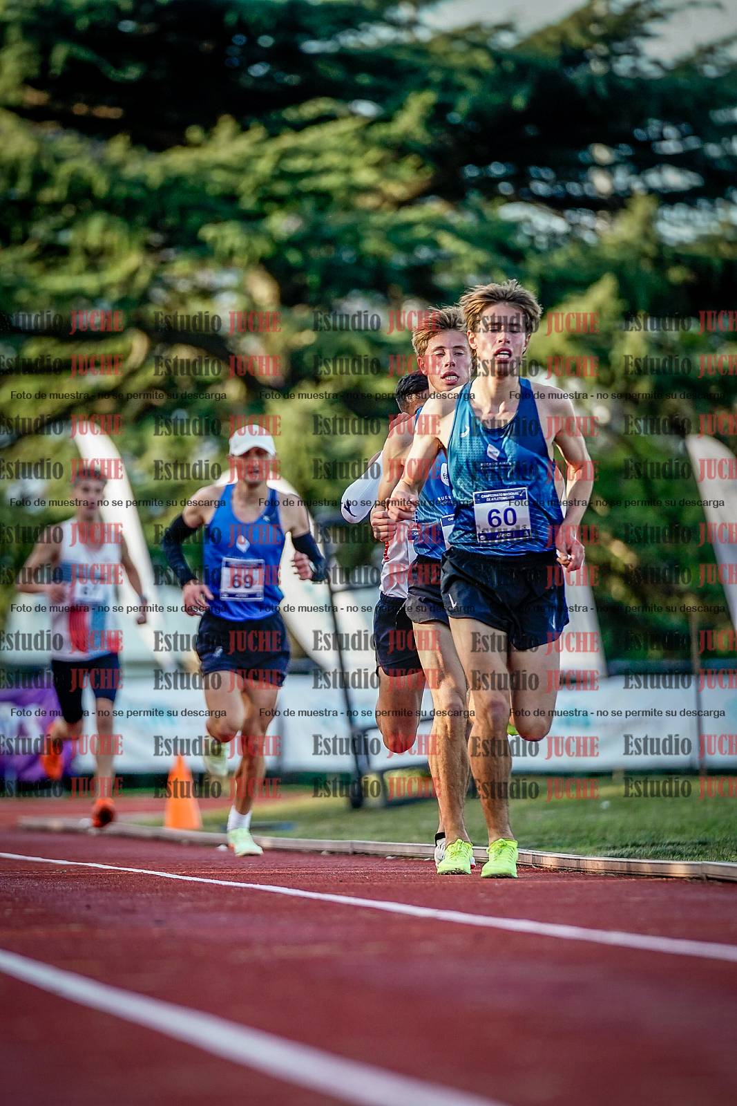 Fotos de los 5000 m de varones