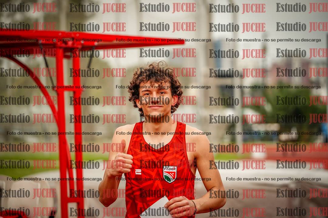 Fotos de los 400 m llanos de varones - decatlón 5