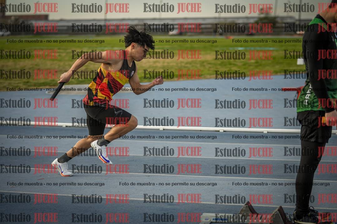 Fotos de las Postas 4x100 m de varones