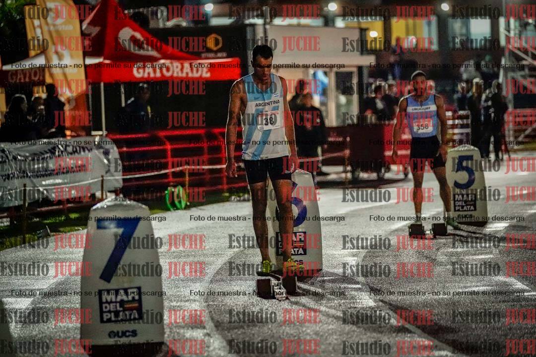 Fotos de los 400 m llanos de varones - deca 5 - serie 1