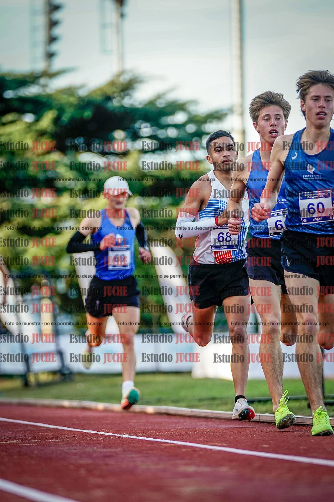 Fotos de los 5000 m de varones