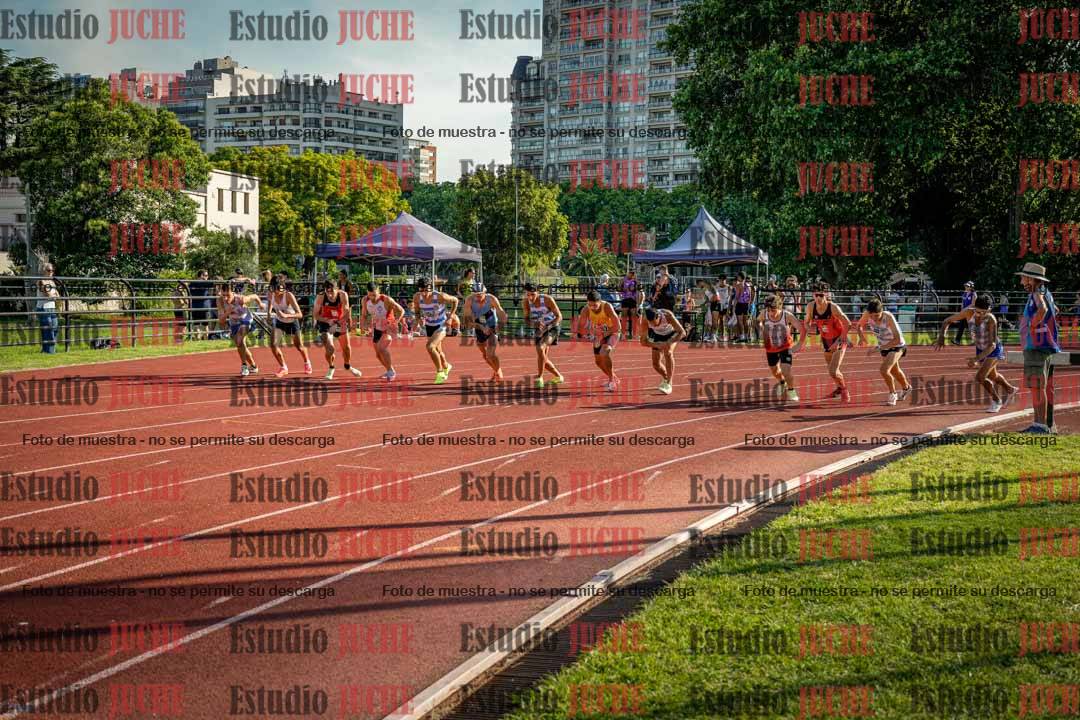 Fotos de los 1500 m llanos de varones