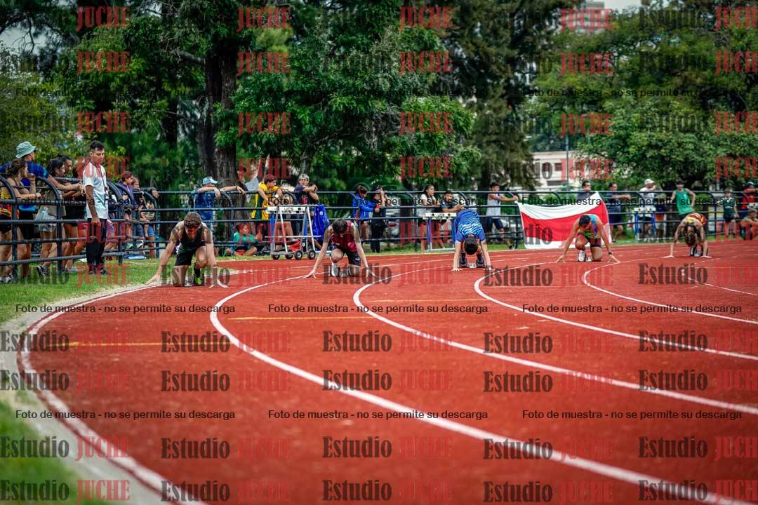 Fotos de los 200 m de varones