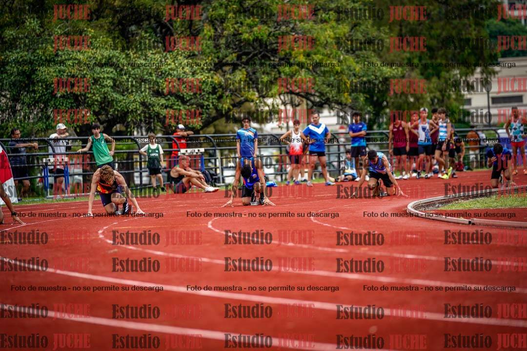 Fotos de los 200 m de varones