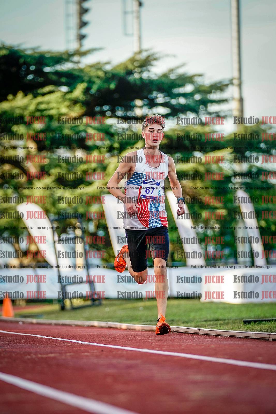Fotos de los 5000 m de varones