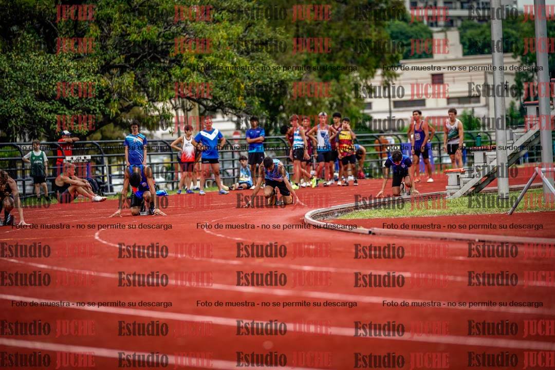 Fotos de los 200 m de varones