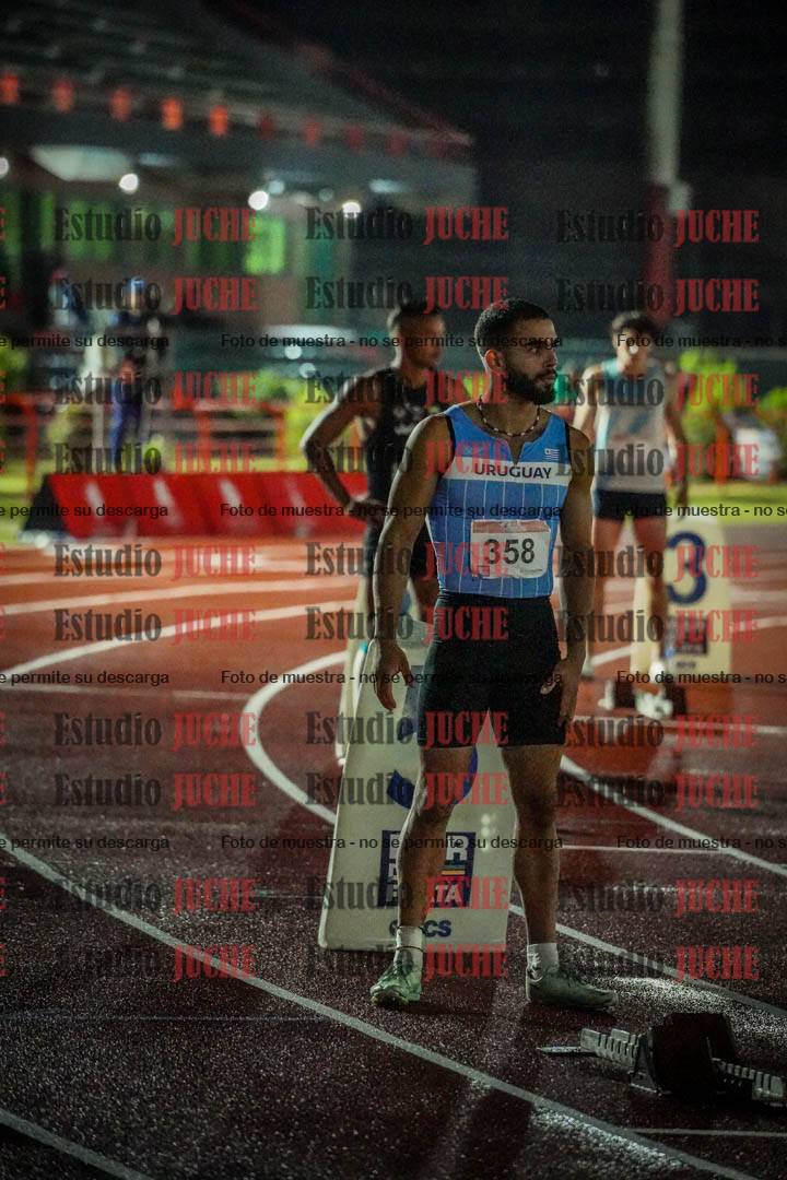 Fotos de los 400 m llanos de varones - deca 5 - serie 1