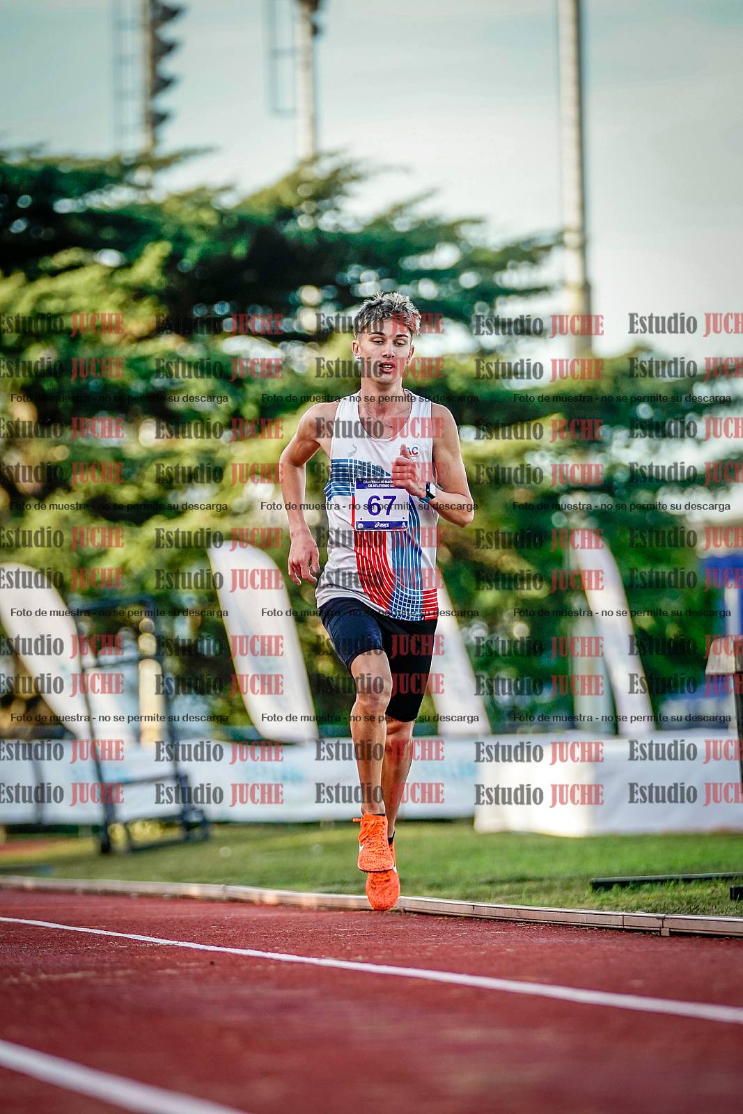 Fotos de los 5000 m de varones