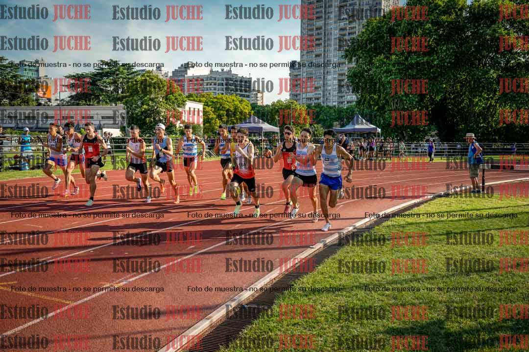 Fotos de los 1500 m llanos de varones