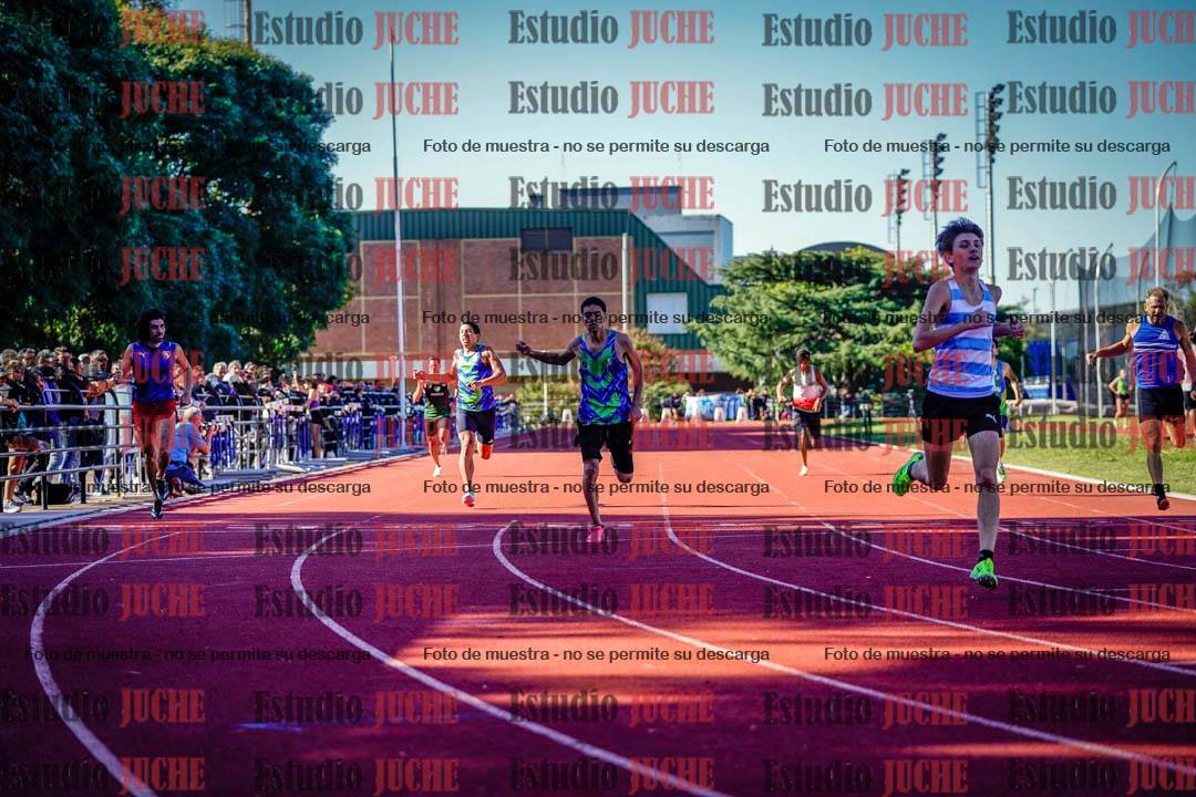 Fotos de los 400 m de varones