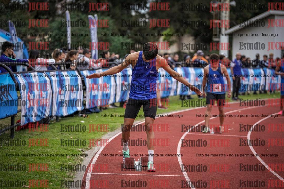 Fotos de los 400 m llanos de varones - decatlón 5
