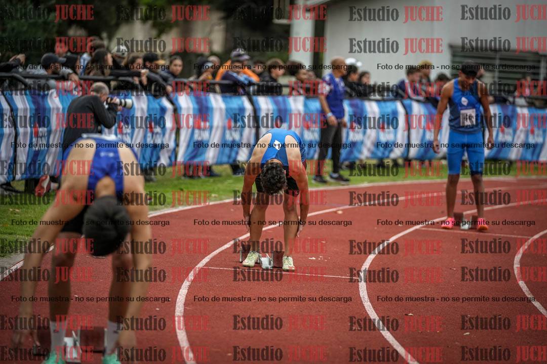 Fotos de los 400 m llanos de varones - decatlón 5