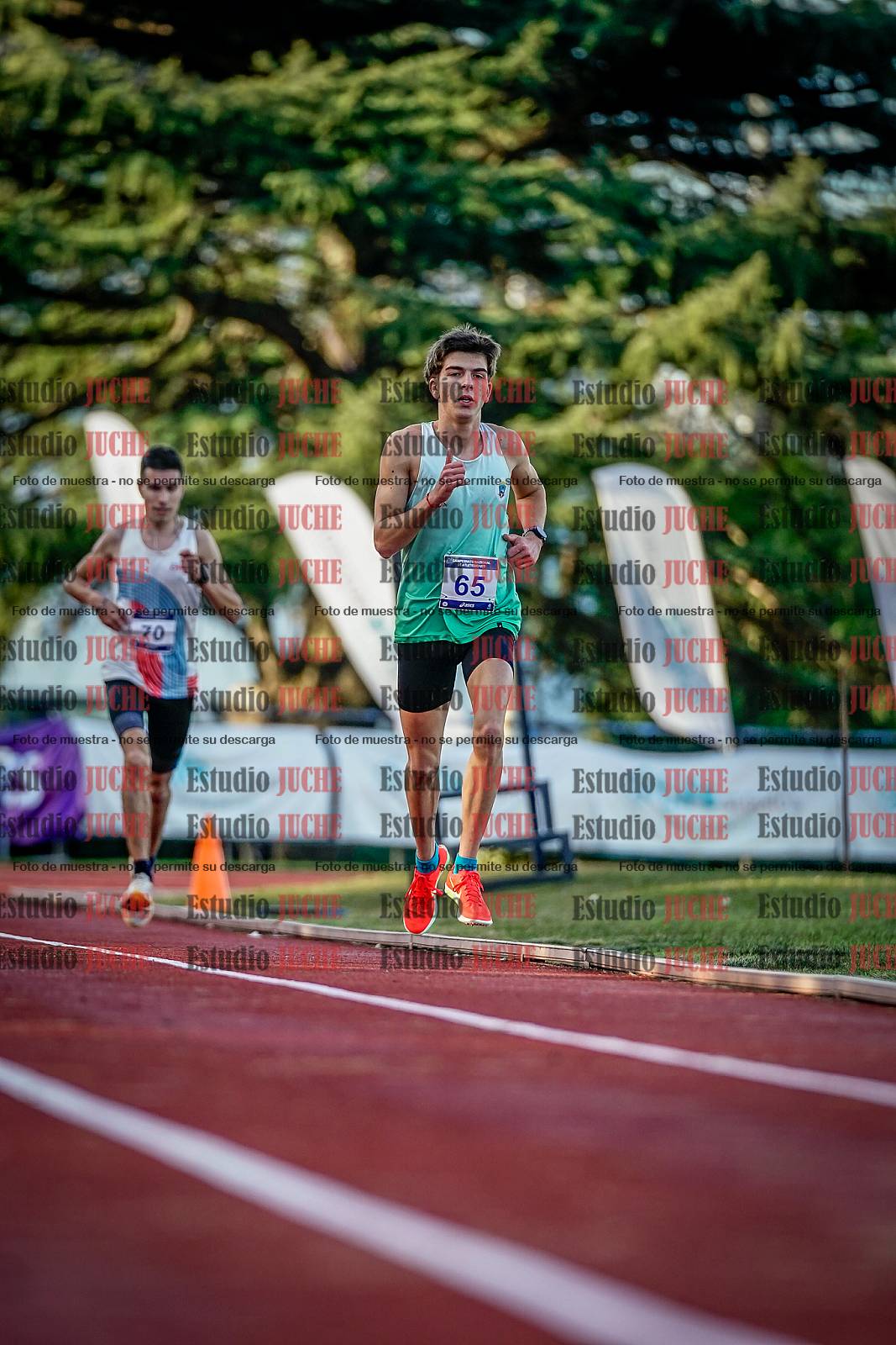 Fotos de los 5000 m de varones