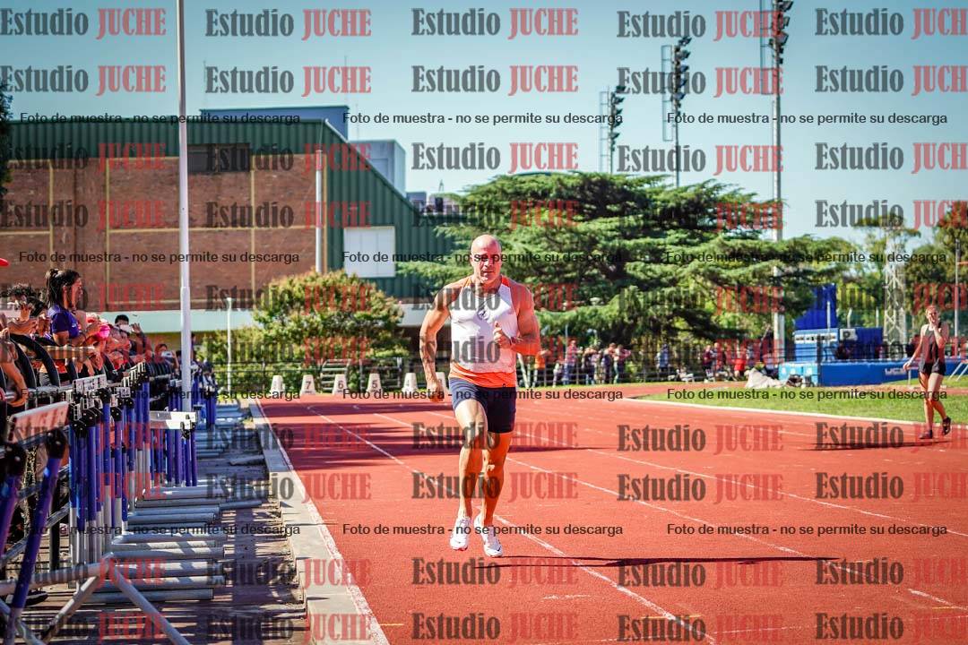 Fotos de los 400 m llanos de varones