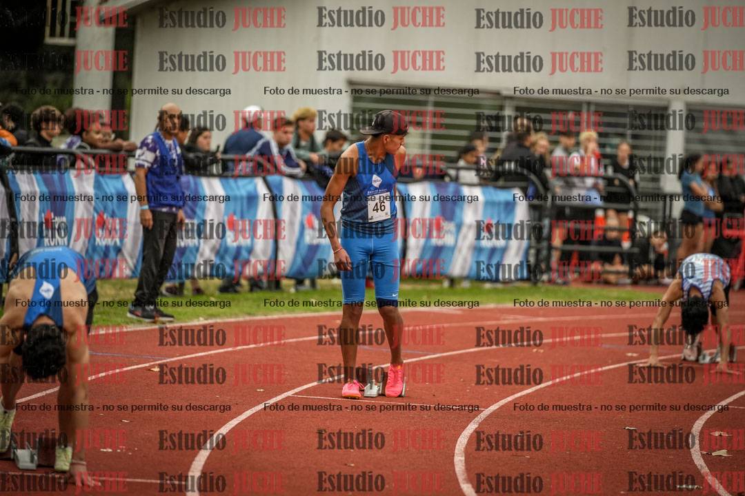 Fotos de los 400 m llanos de varones - decatlón 5