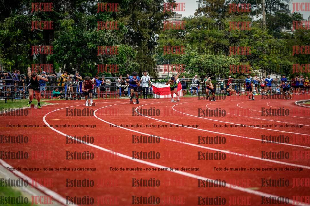 Fotos de los 200 m de varones