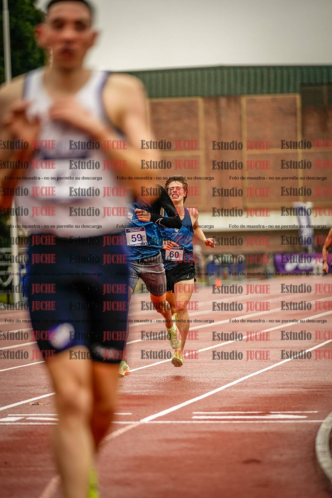Fotos de los 1500 m llanos de varones