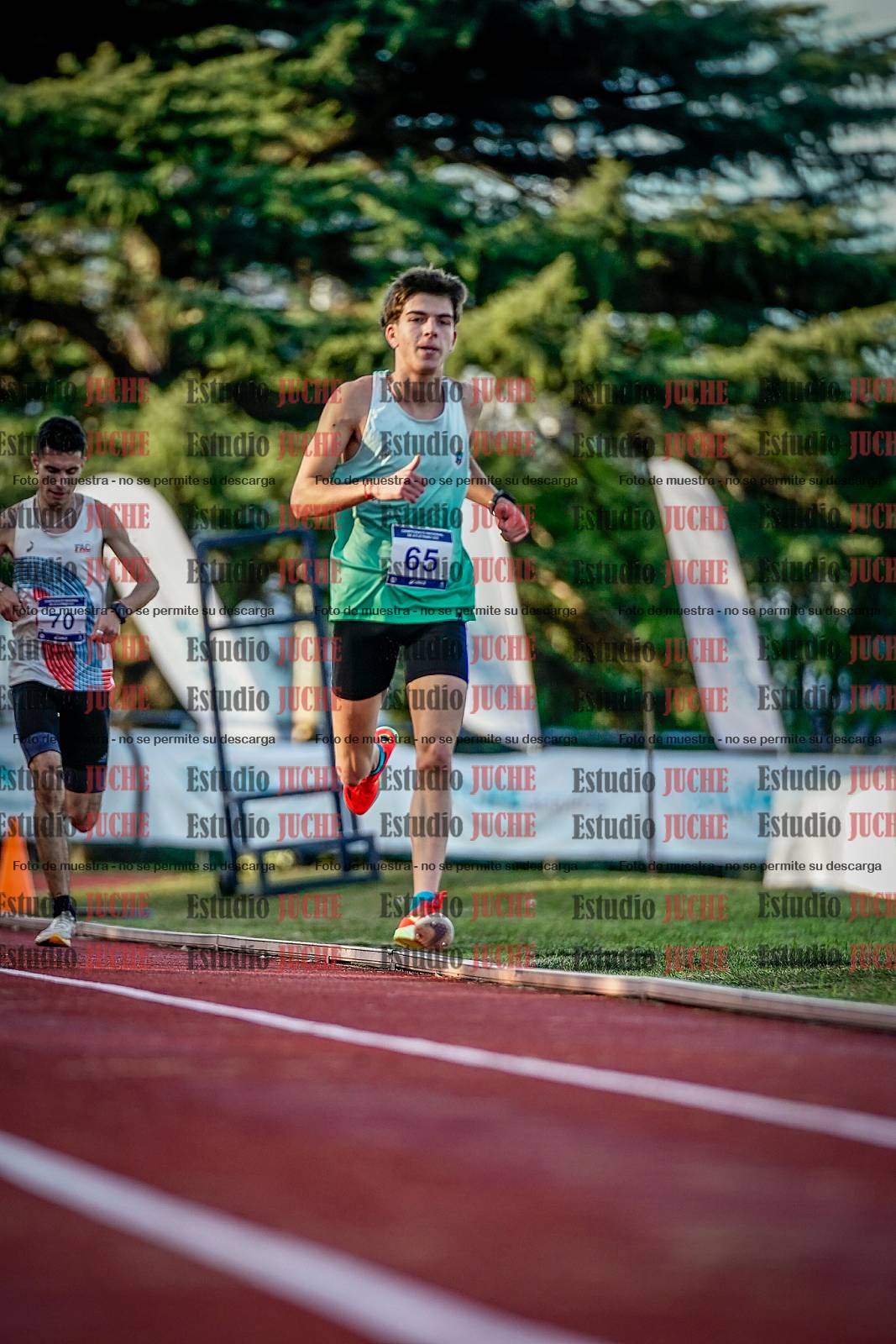 Fotos de los 5000 m de varones