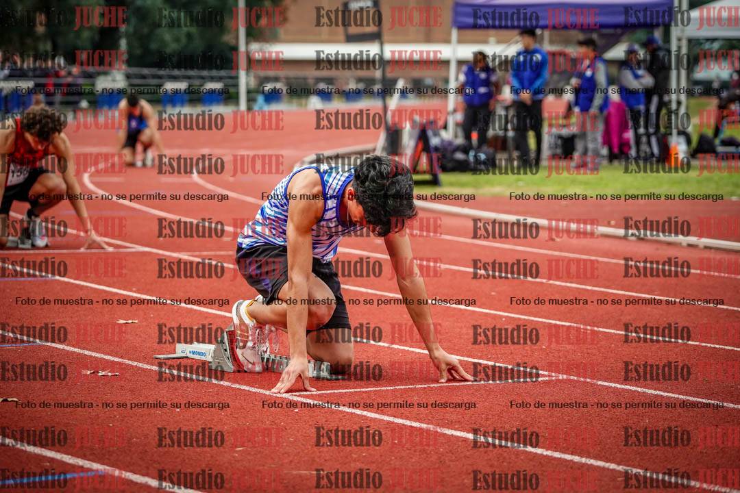 Fotos de los 400 m llanos de varones - decatlón 5