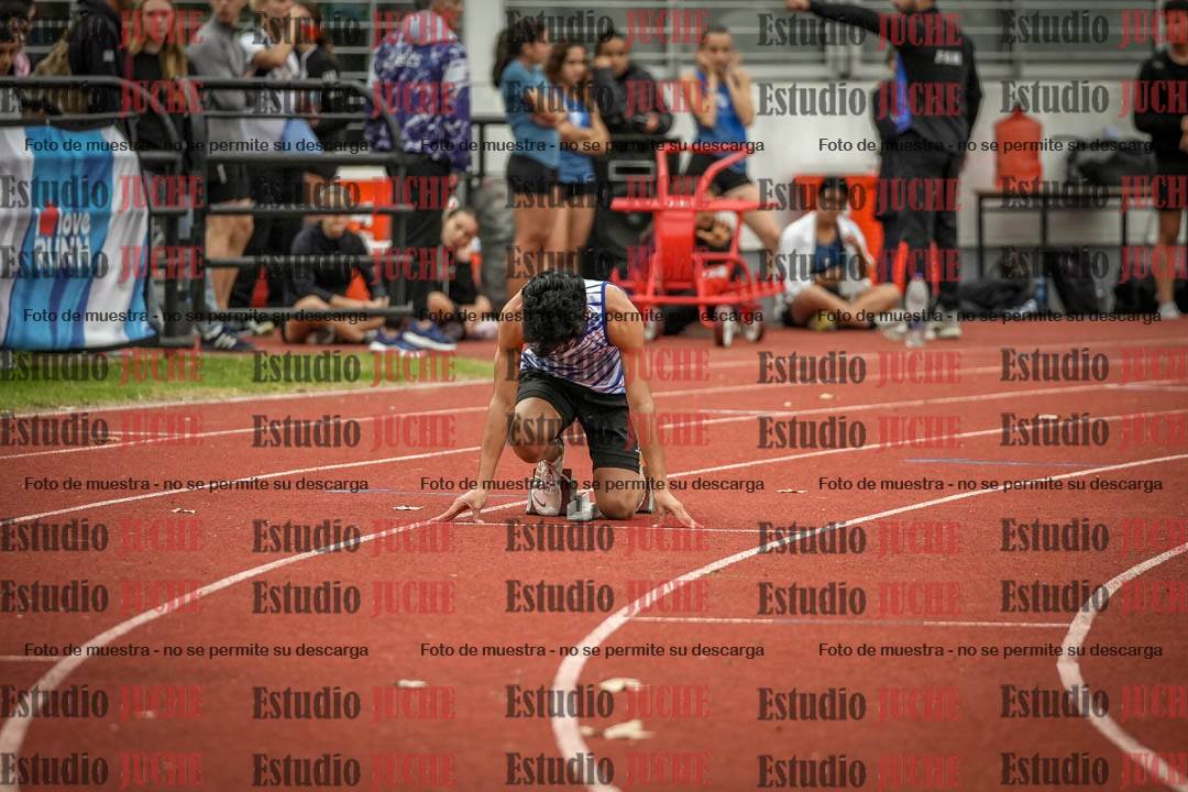 Fotos de los 400 m llanos de varones - decatlón 5