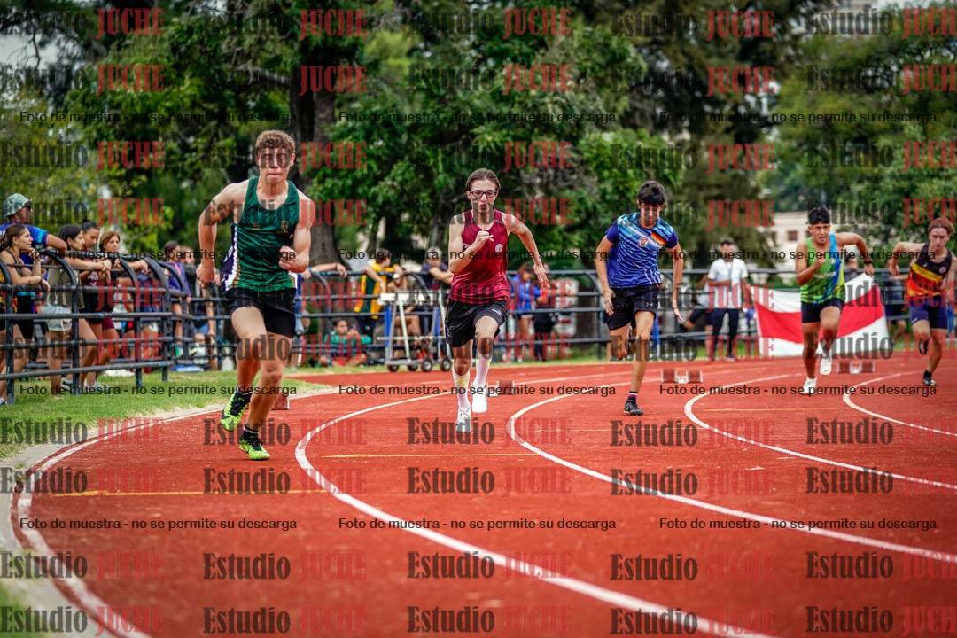 Fotos de los 200 m de varones