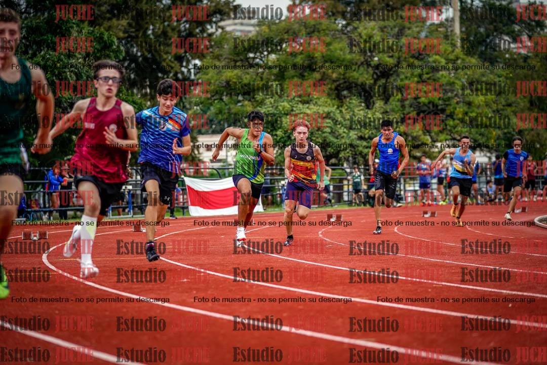 Fotos de los 200 m de varones