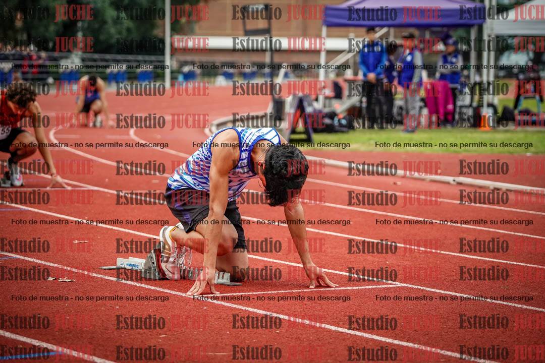 Fotos de los 400 m llanos de varones - decatlón 5