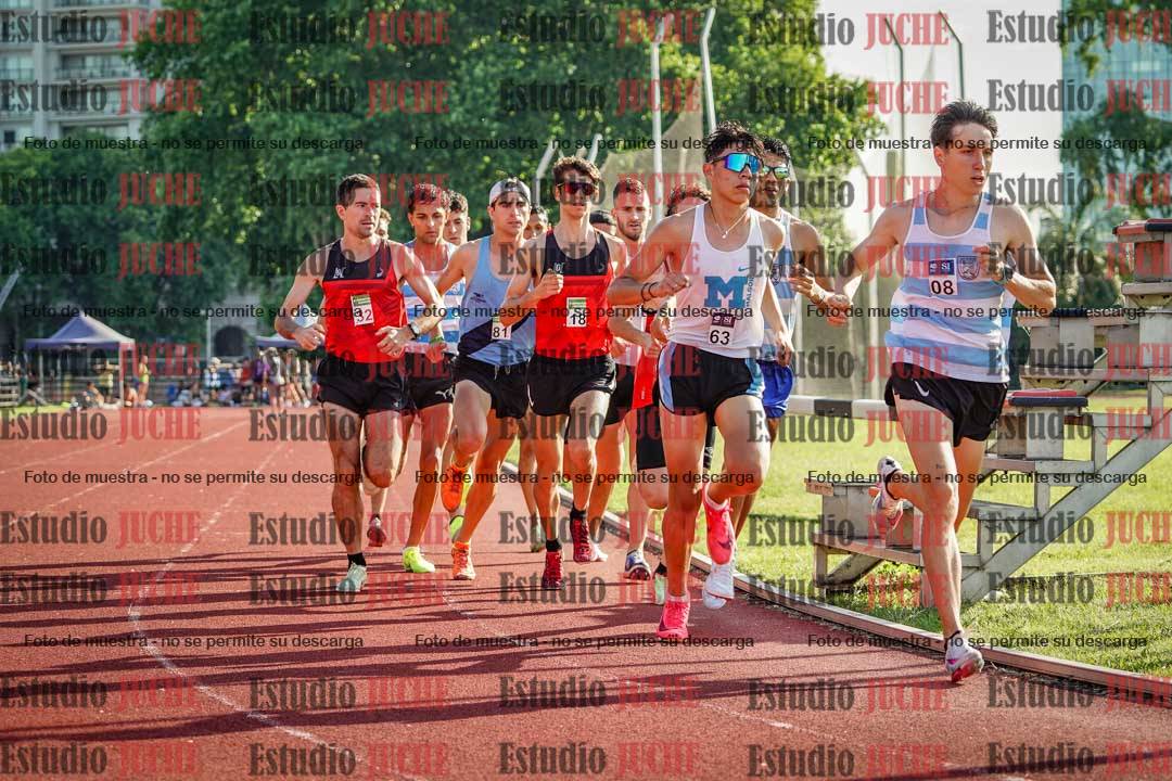 Fotos de los 1500 m llanos de varones